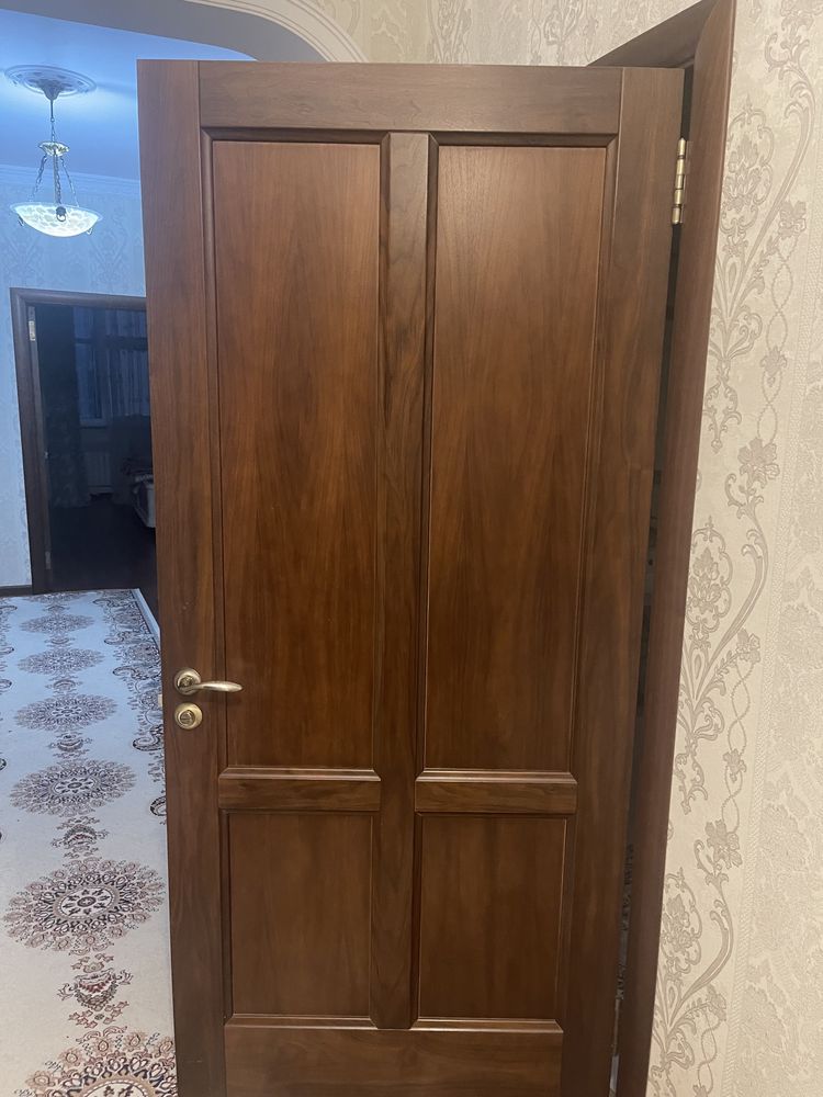 Дверь межкомнатная шпонированная, двери деревянные