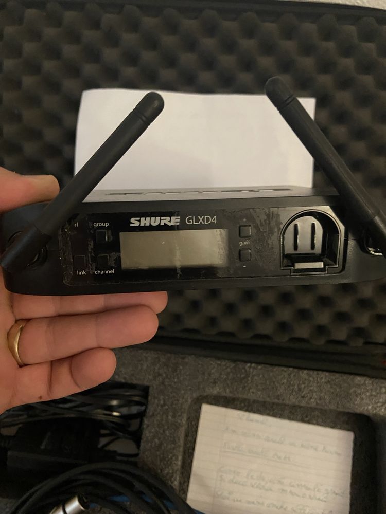 Vand microfon Shure 58A GLXD4