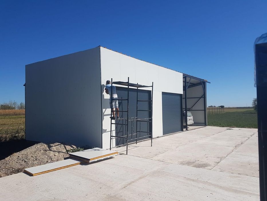 Usi garaj aluminiu tip rulou