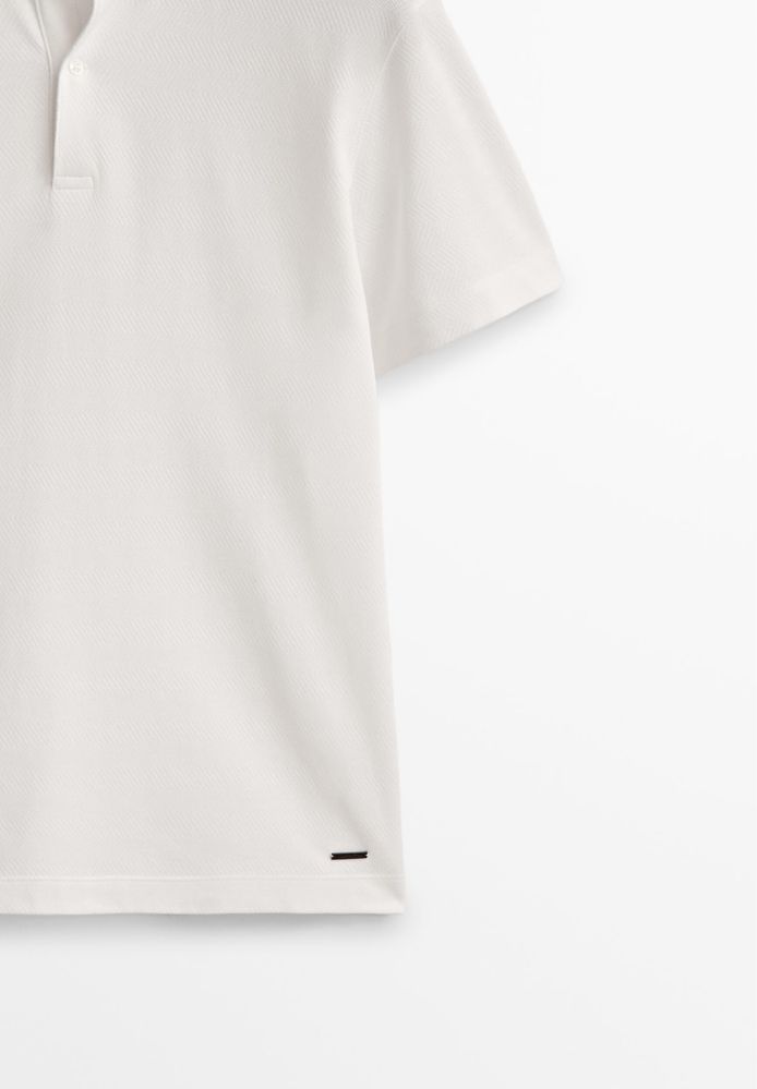 Tricou polo Massimo Dutti