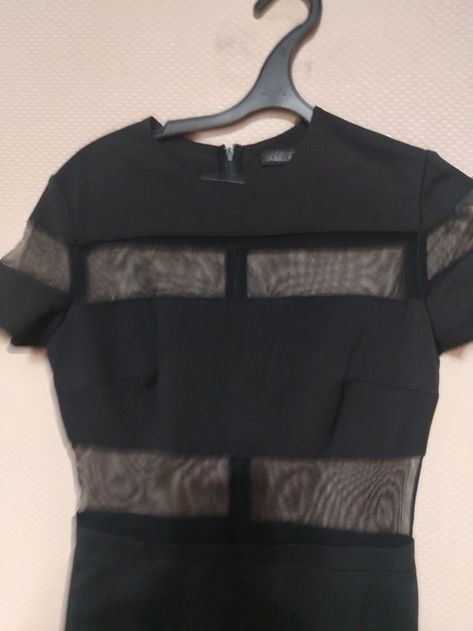 Платье женское чёрное нарядное