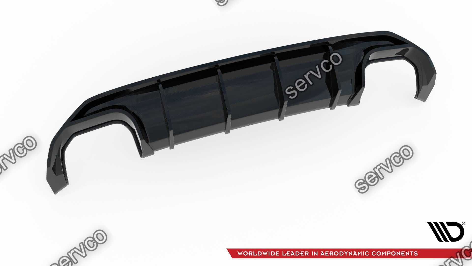 Difuzor bara spate Audi A3 SLINE S3 Sedan 8Y 2020- v18 Maxton Design