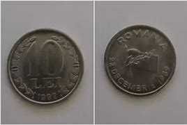 Moneda 10 LEI 1992 celebrarea revolutiei 22 decembrie 1989