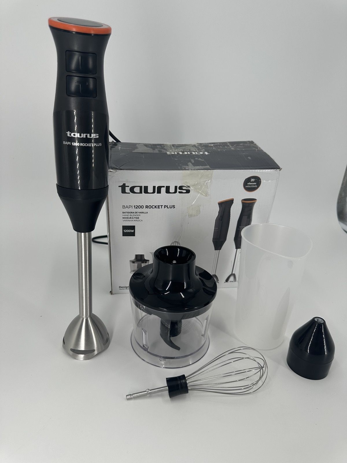 Чисто нов пасатор чопър миксер TAURUS 1200w