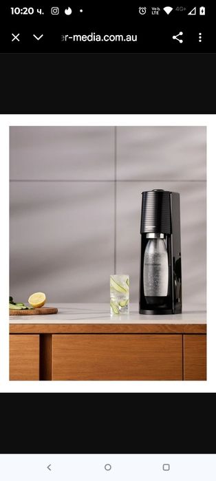Електрическа машина за газирана вода Sodastream E-Terra