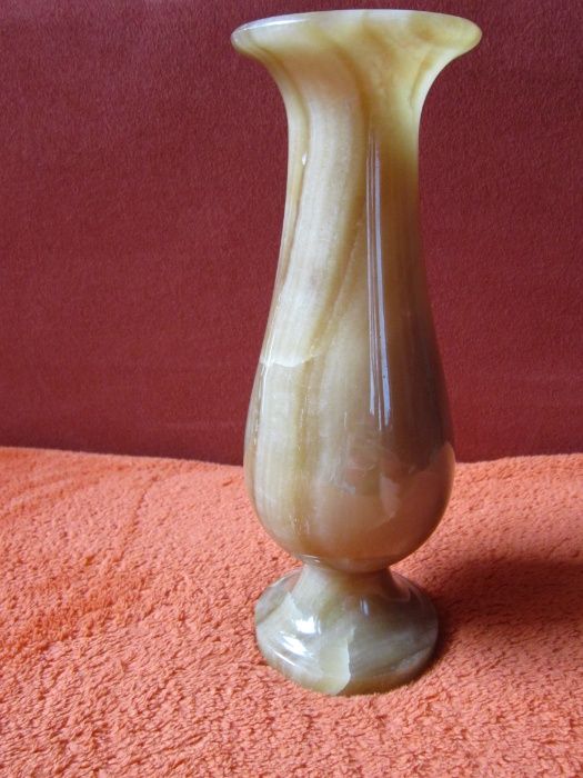 cadou rar Art Nouveau-vaza onyx/onix-design si culori frumoase 1kg