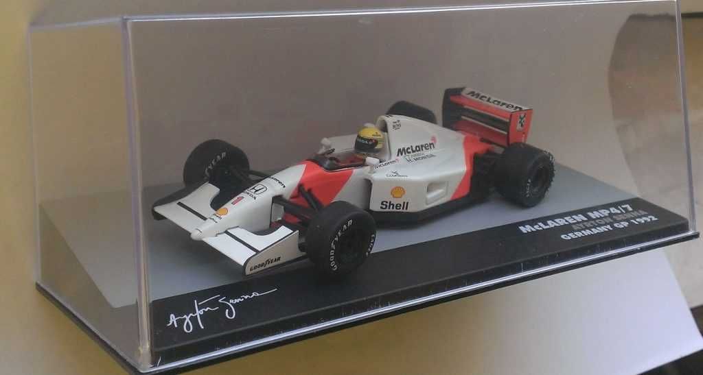 Macheta McLaren MP4/7 Ayrton Senna Formula 1 1992 - IXO/Altaya 1/43