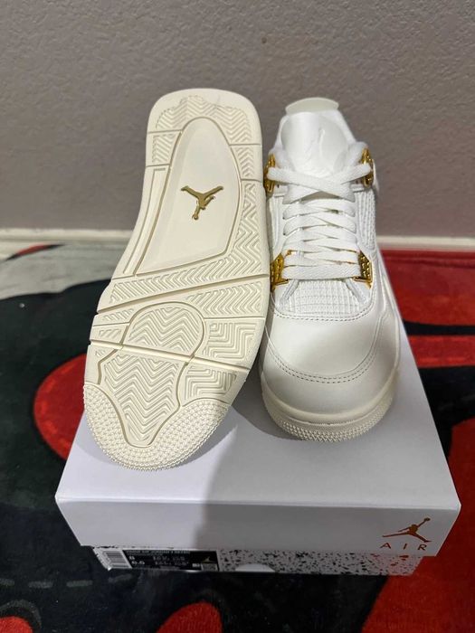 -299,99 RON- Jordan 4 Metalic Gold - Orice Masura - Verificare Colet