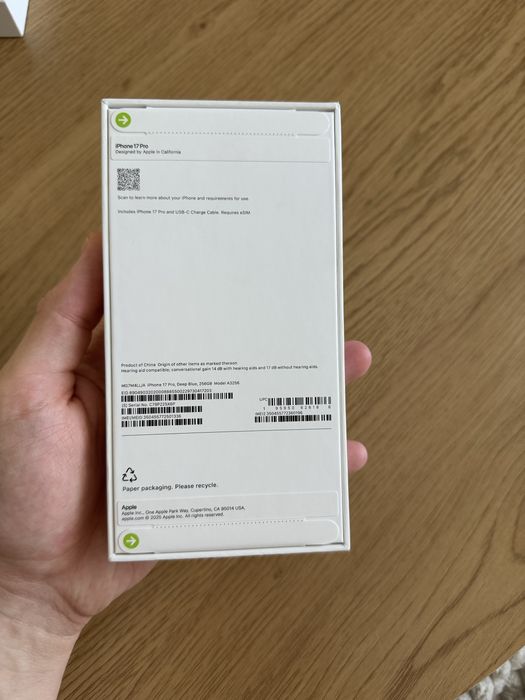 iPhone 17 Pro Max 256GB Silver