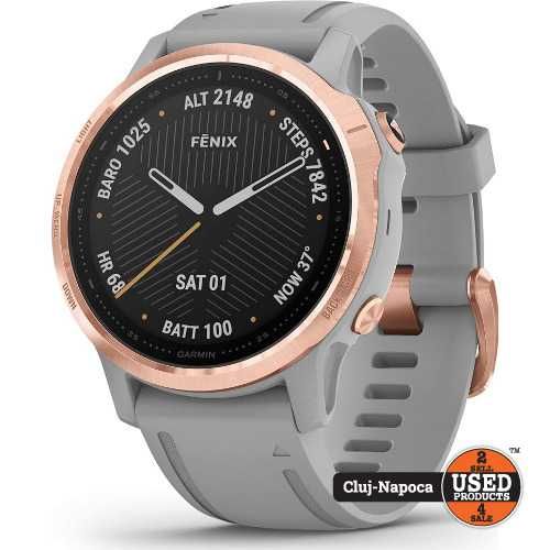 Smartwatch Garmin Fenix 6S Sapphire Rose Gold | UsedProducts.ro