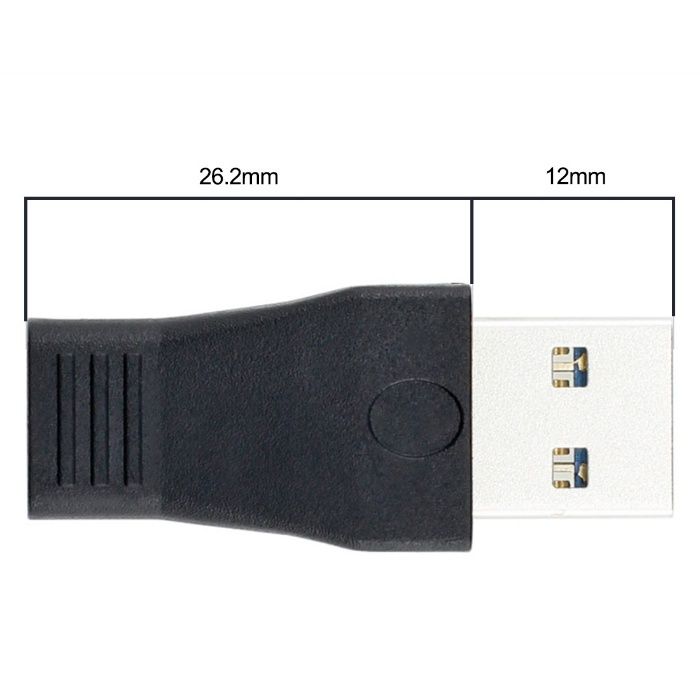 Adaptor USB-C tip C la USB 3.0 tata pentru laptop, telefon