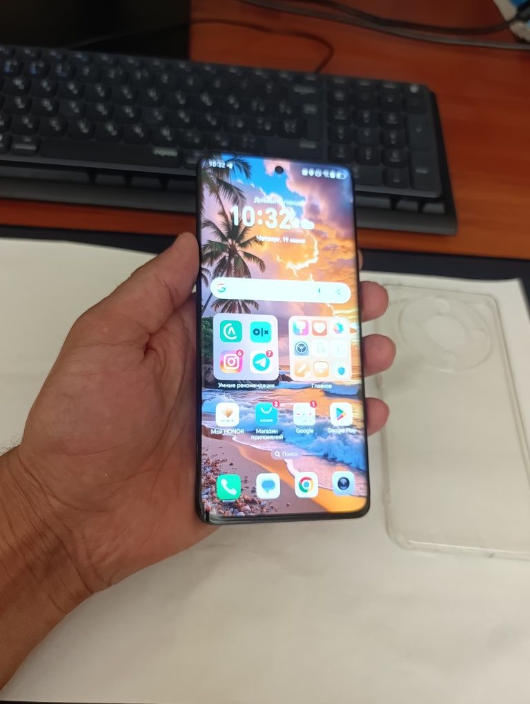 Honor X9b 12+8/256gb(2025) ideal ochilmagan usta kurmagan aybi y