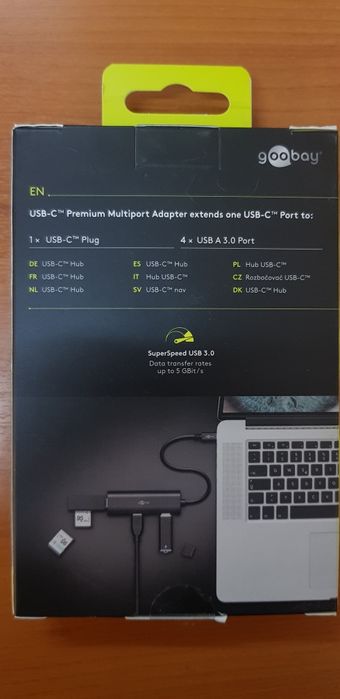 HUB USB-C  - 4 USB 3.0 GooBay
