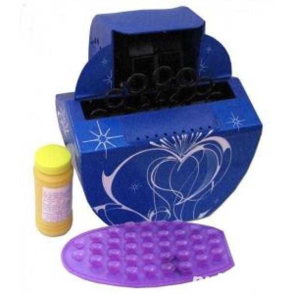 Masina baloane sapun priza 220V si 12V la bricheta auto lichid proba