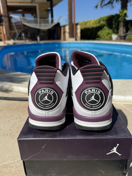 Jordan 4 Retro PSG Кецове 46 EUR + Кутия Нови