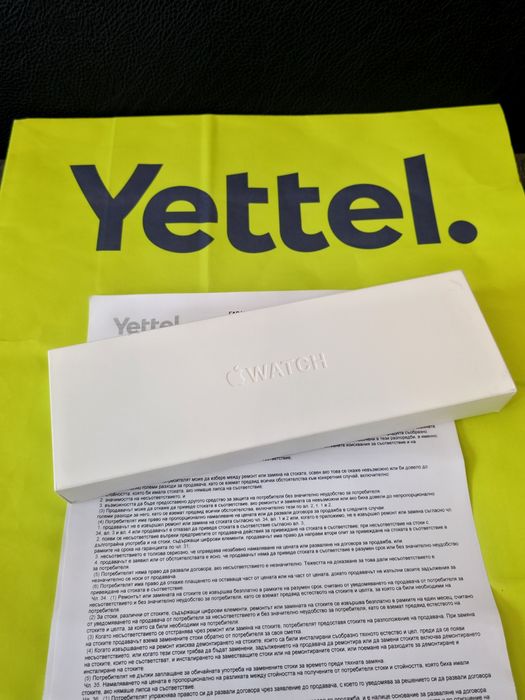 ЗАПЕЧАТАН 42mm Apple watch 11 BT Гаранция Yettel 2027 Silver | Purple