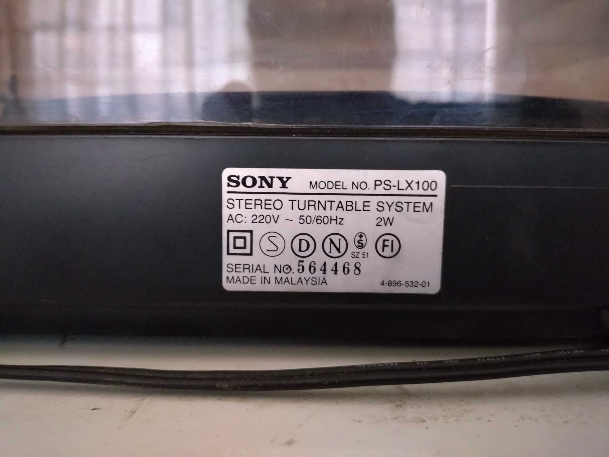 Грамофон Сони  PS-LX100