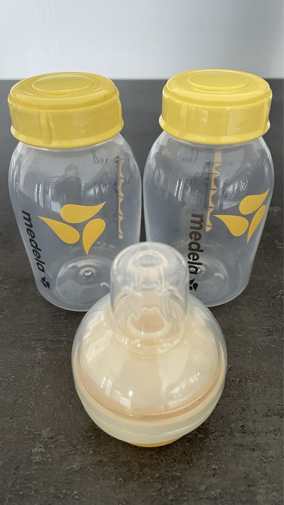 Tetina Medela Calma + 2 sticle Medela 150ml