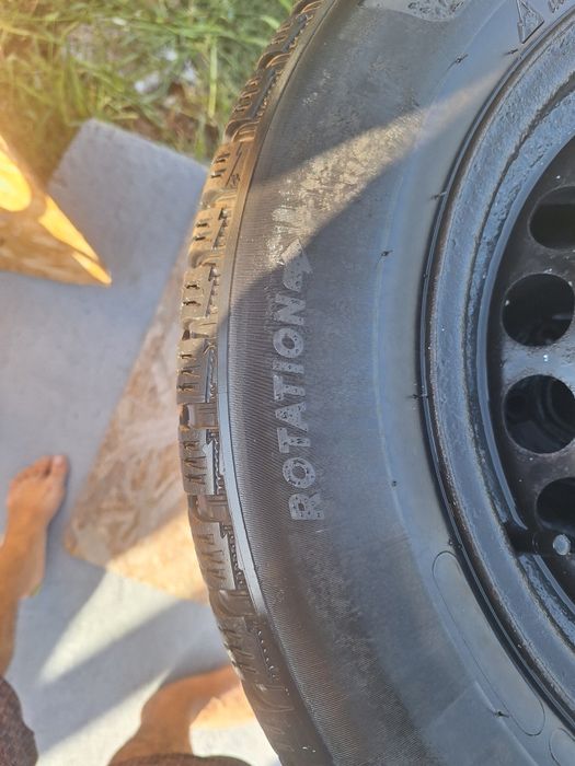 Jante skoda, wv 5x100,  196 65 R15 anvelope Michelin Alpine 6