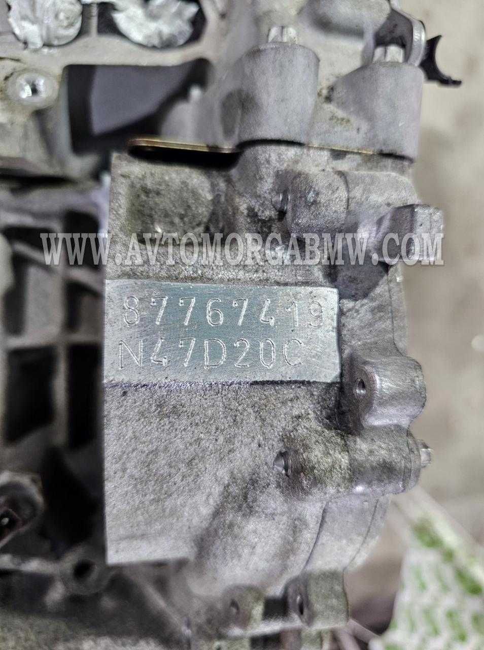 Двигател 184 коня 2.0д ф10 ф30 Ф31 ф11 е90 е91 н47д20ц код N47d20c