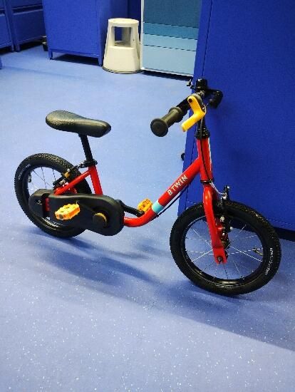 Btwin 500 Red 14" - produs resigilat - (SecondHand) Decathlon