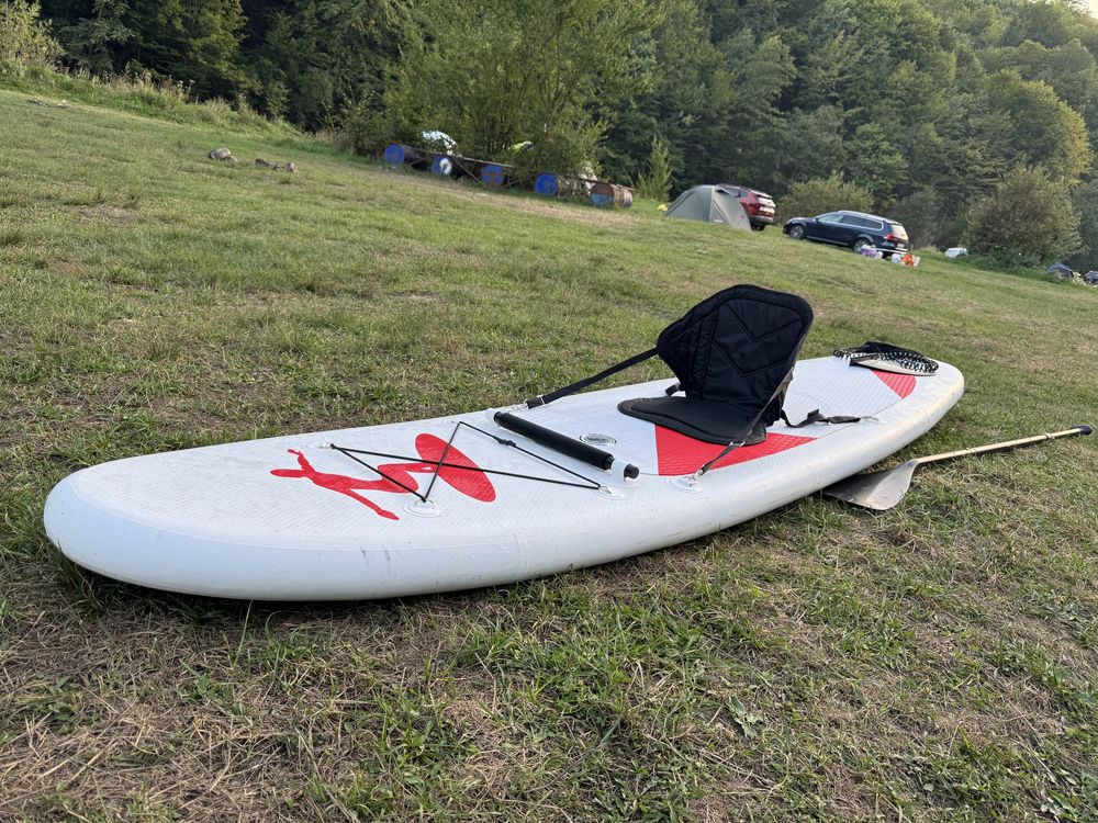 SUP Paddle Board 3m – pachet complet (vâslă, scaun, pompă, rucsac)