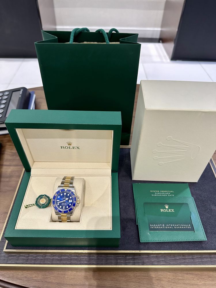 NEW Rolex Submariner 41 mm Steel and Yellow Gold 126613lb