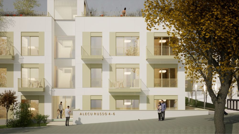 Vand teren cu AC 6 aparatmante de lux zorilor