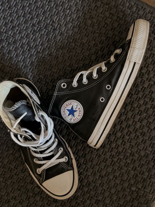 Tenisi converse de piele