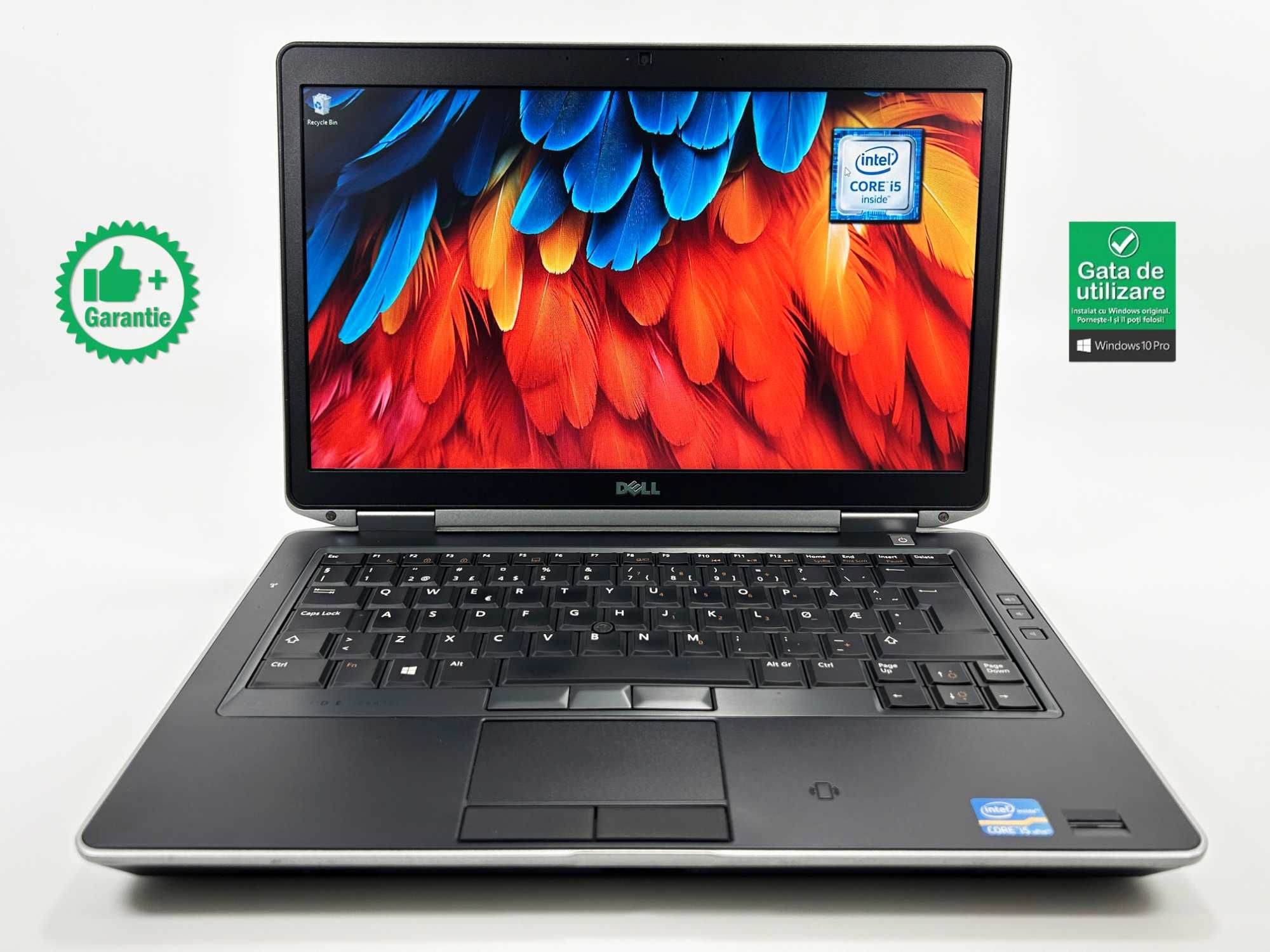 Laptop Dell Latitude i5 SSD metalic Impecabil CA NOU baterie extinsa