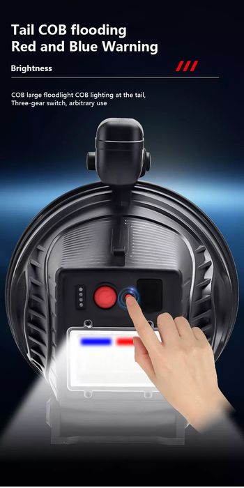 Lanternă Portabila  cu Reflector  de Mare Putere 342 Leduri Model Nou!