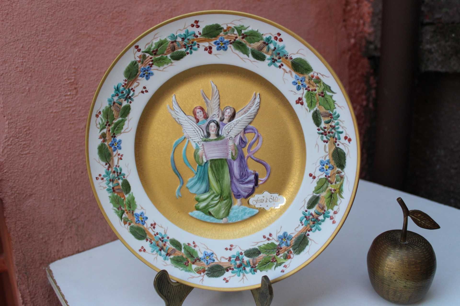 Farfurie colectie CRACIUN, FRANKLIN Porcelain 1979, UNICAT