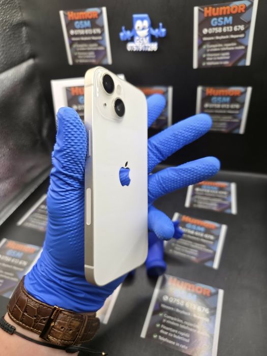 iPhone 14 / White / 128GB / 100% / Garantie / Posibilitate Rate