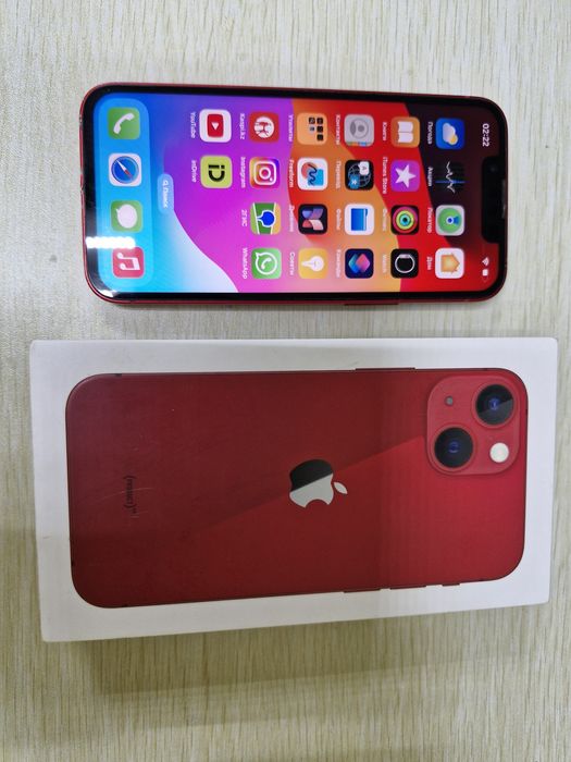 Apple 13 mini, RED probuct,  128 гб, в коробке, по 89000 тг.