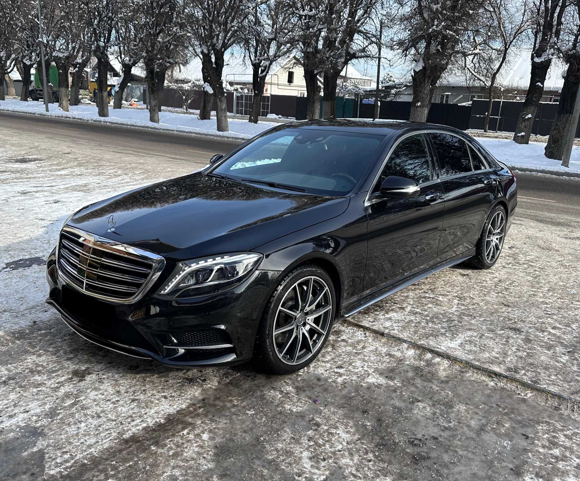 Прокат авто с водителем мерседес W222 W221