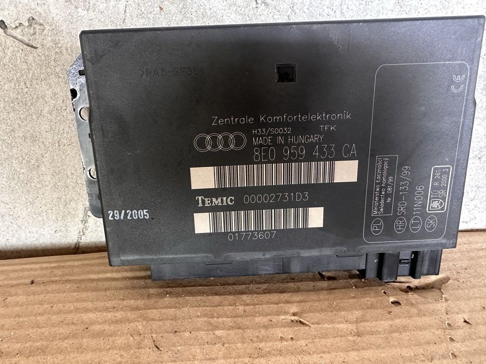Комфорт модул ауди а4 б6 б7 / audi a4 b6 b7