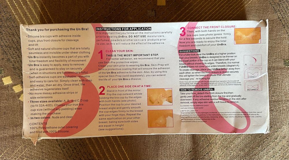 Силиконов сутиен Un Bra