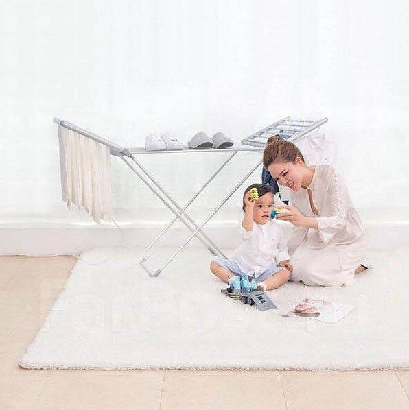 Сушилка для белья с подогревом EUROHOUSE 18 рельсов