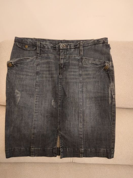 Fusta denim Mango