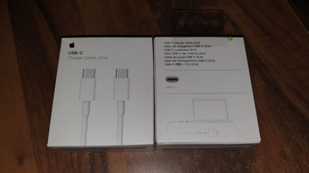 Cablu 2metri USB C to USB C nou original Apple iPad MacBook iMac