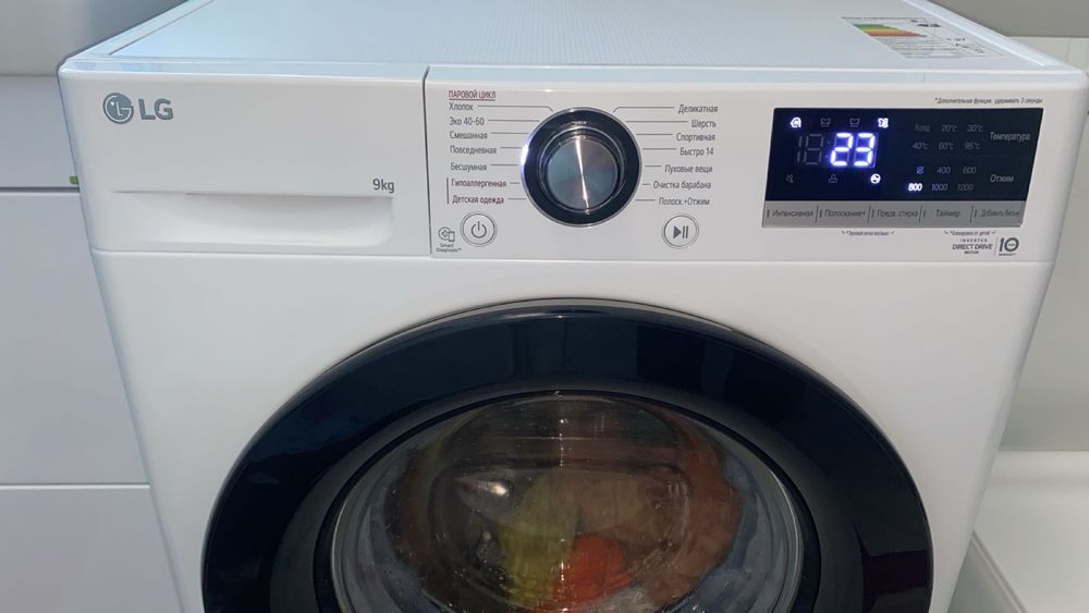 Продам стиральную машинку LG 9kg