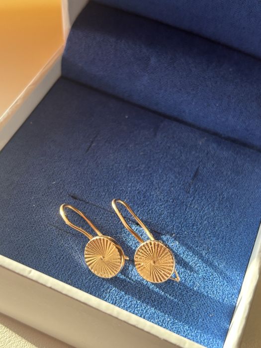 Золотые сережки