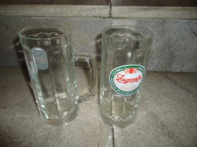 чаши за бира, уиски,водка,шампанско 2 лв.
