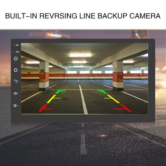 Рам 2GВ Навигация GPS Android  Мултимедия 7" двоен дин кола автомобил