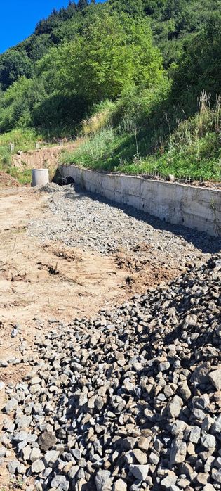 Teren intravilan pregătit de construcții, drum de acces privat