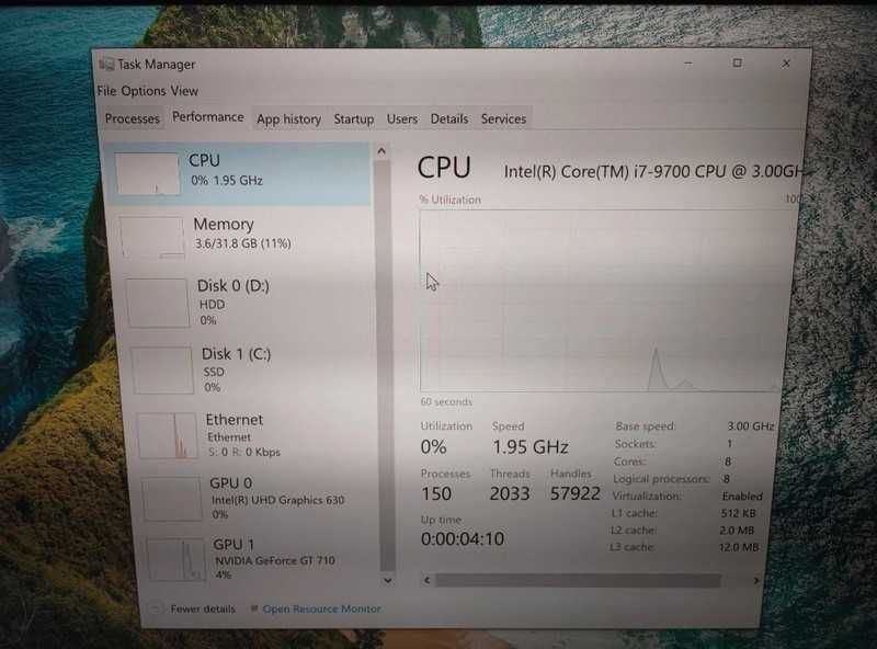 Vand Desktop Dell OptiPlex 7070 intel I7 32gb ram