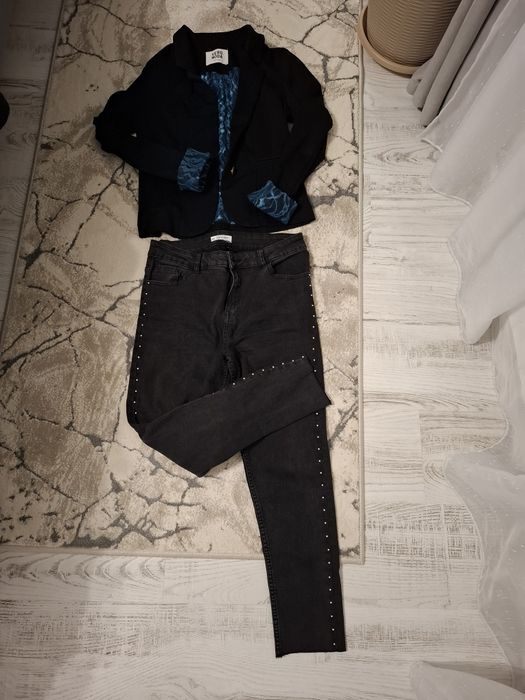 Set blugi și sacou casual