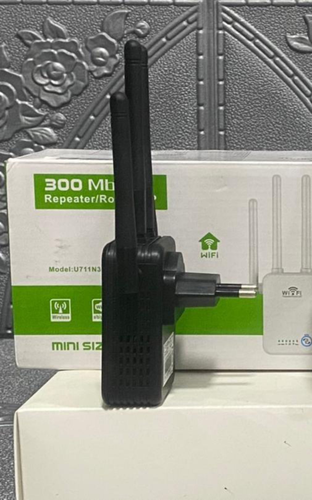 Mini Router/Repeater/AP Bigshot U711N Wi-Fi 300mbps priză 220V