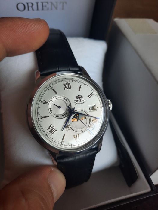 Orient automatic sun and moon