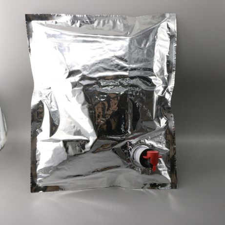 Pungi BAG IN BOX 5 litri metalizat/ transparent